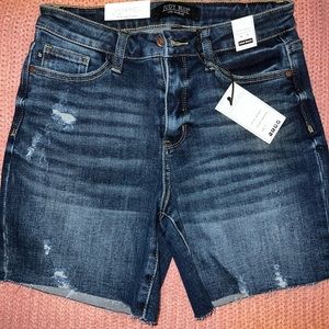 New Judy Blue Mid thigh Shorts